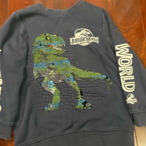 Jurassic Park Flip Sequin Sweatshirt